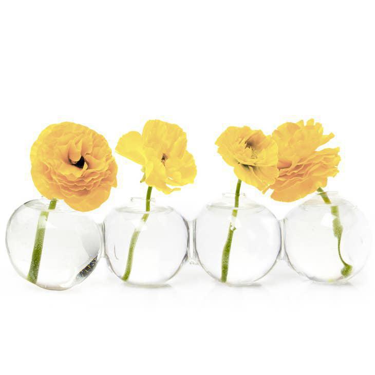 Caterpillar Bud Vase Glass - Large
