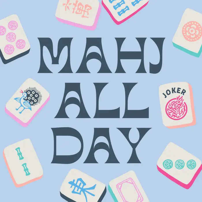 Mahj All Day napkins