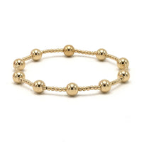 Erin Gray The Malibu 2x6 14k Gold-Filled Beaded Bracelet