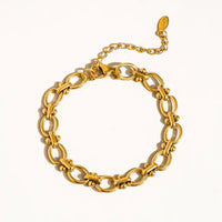 Dawson 18K Gold Non-Tarnish Braided Chain Bracelet