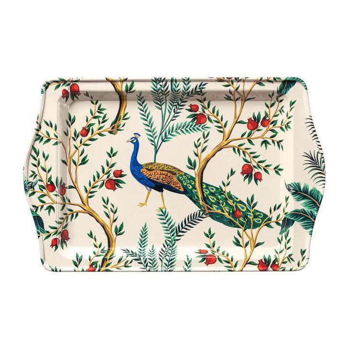 Peacock Metal Tray-Large