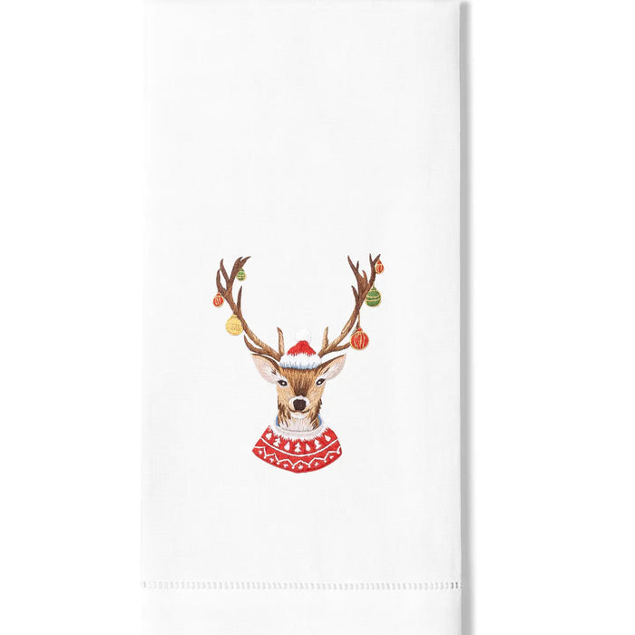 Ornaments Antlers Hand Towel