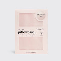 Kitsch: Satin Pillowcase Standard - Blush