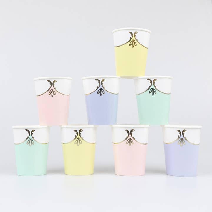 Rococo Pastel Cups