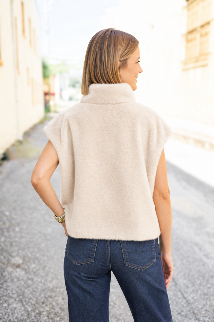 The Studio 54 Top in Oatmeal