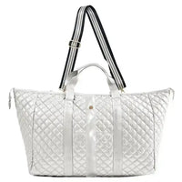 The Debra Diamond Weekender Duffle Bag Ivory