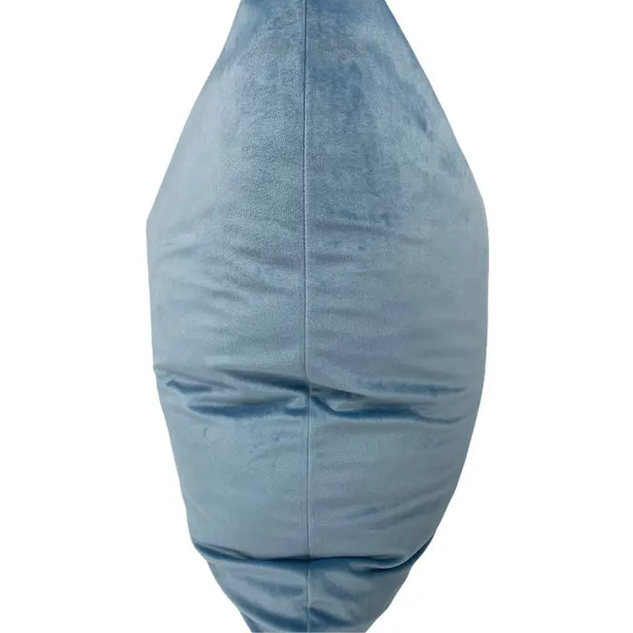 Ocean Blue Velvet Pillow