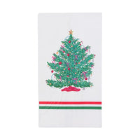 Bonjour Fête Christmas Tree Guest Towels