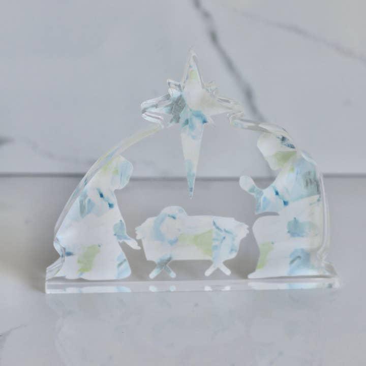 Acrylic Nativity Scene Block 2
