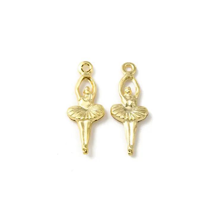 Gold Prima Ballerina Charm