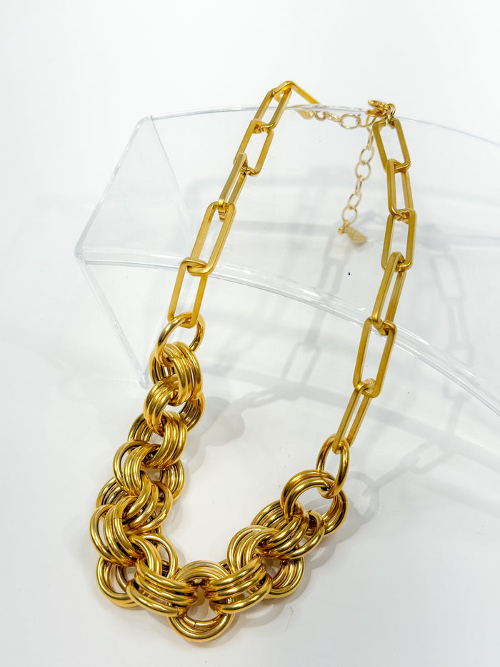 David Aubrey Gold Chain Necklace
