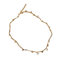 18K Stainless Steel Tarnish Free Disc Necklace