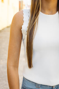 The Helene Top in White