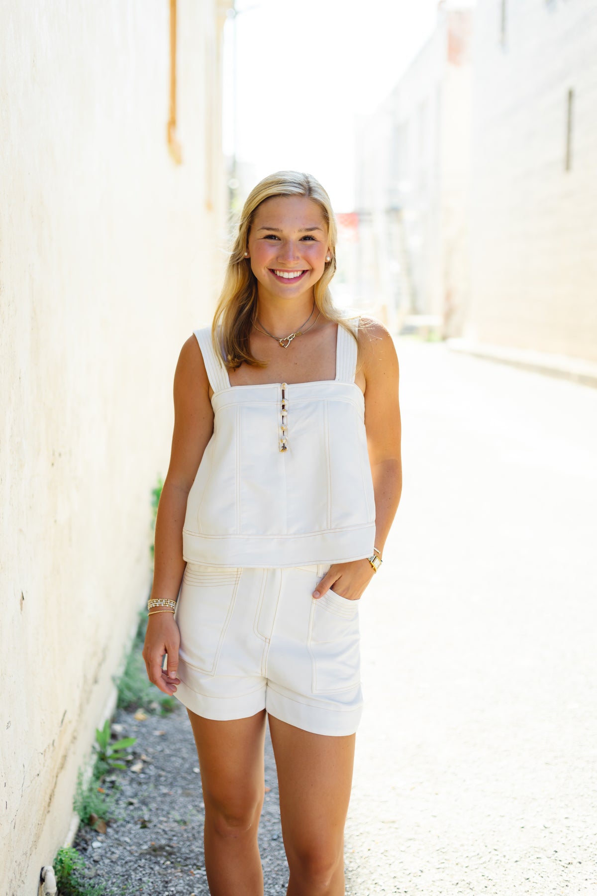 CIEBON: Susana Stitch Shorts