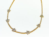 Stella Shiny Flower Necklace