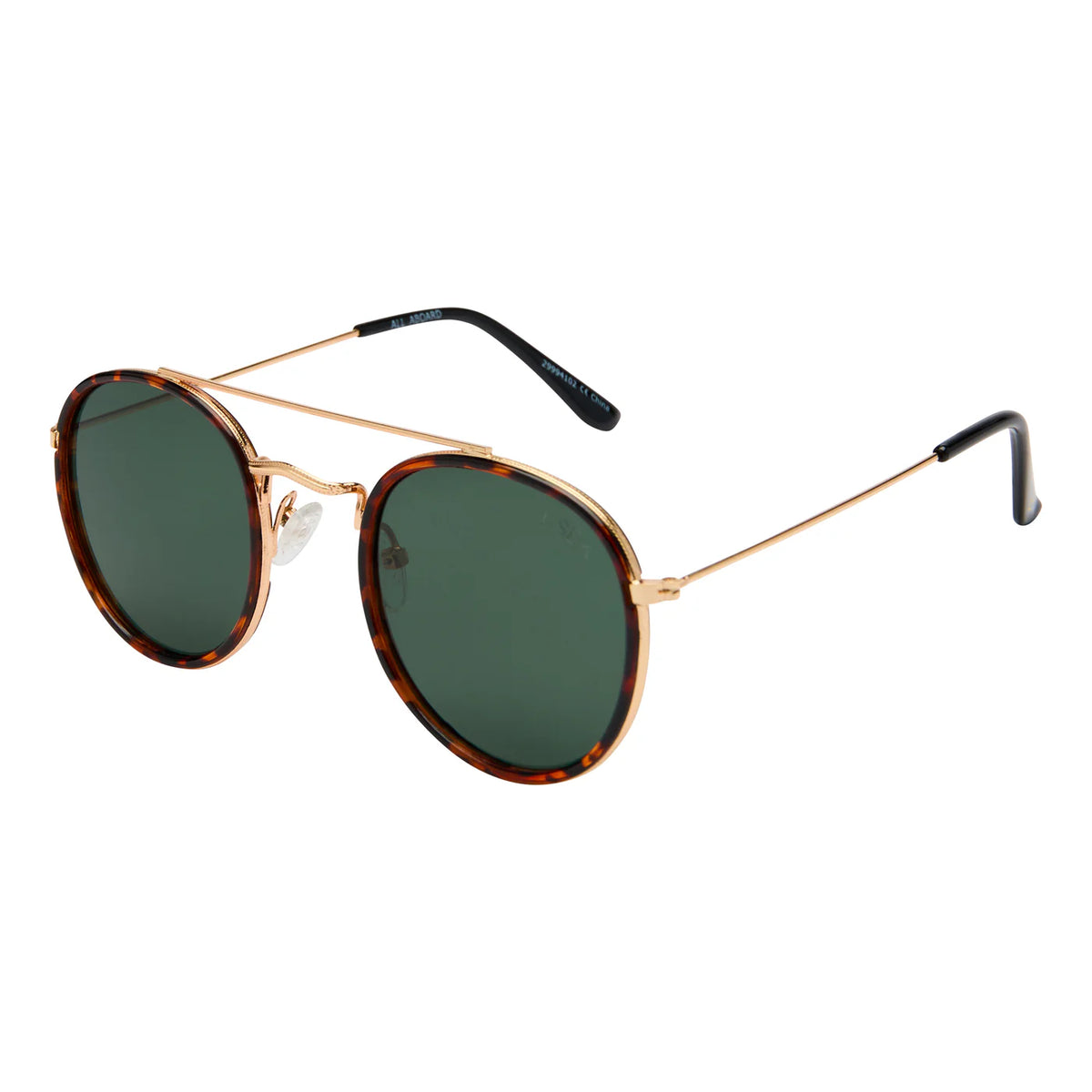 ISEA: All Aboard Polarized Sunglasses in Matte Tort