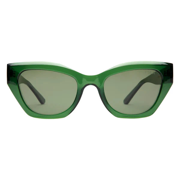ISEA: Avery Polarized Sunglasses in Emerald