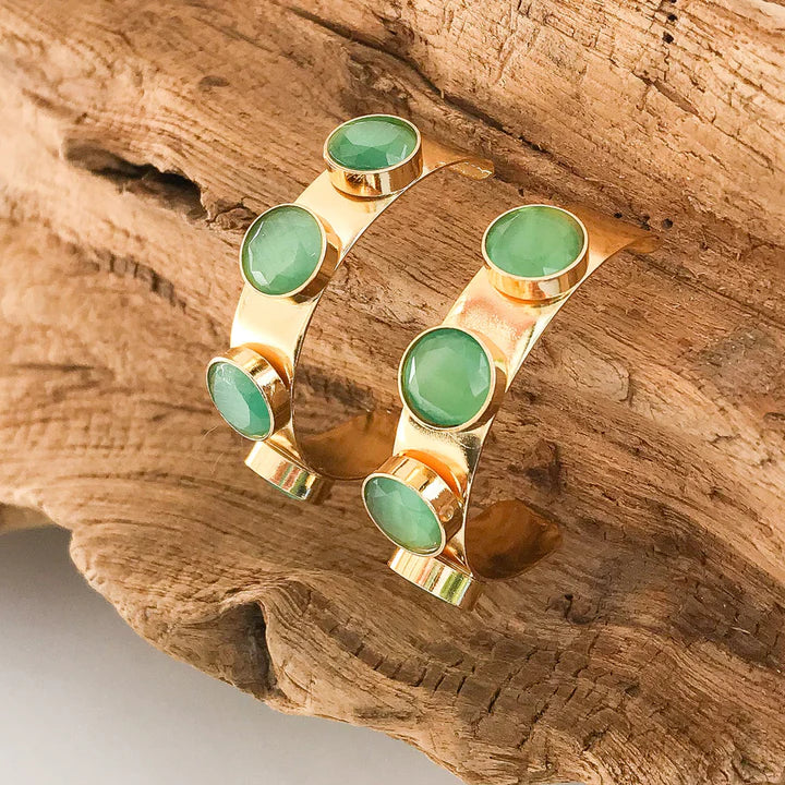 Virtue: The Halston Cat Eye Hoops