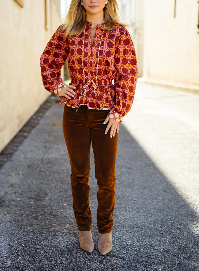 Daze Denim: Smarty Pants in Cognac