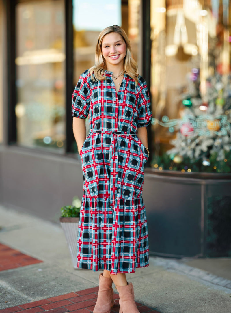 The Winston Plaid Dress