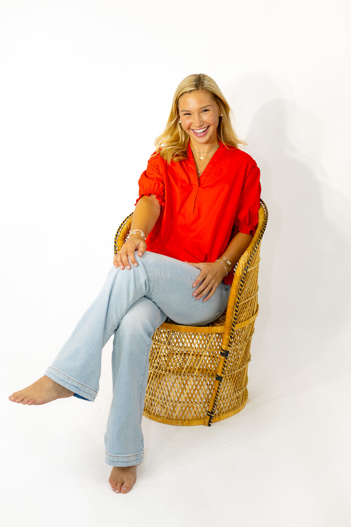 Daze Denim The Heartbreaker Mid Rise Flare in Swoon Vintage