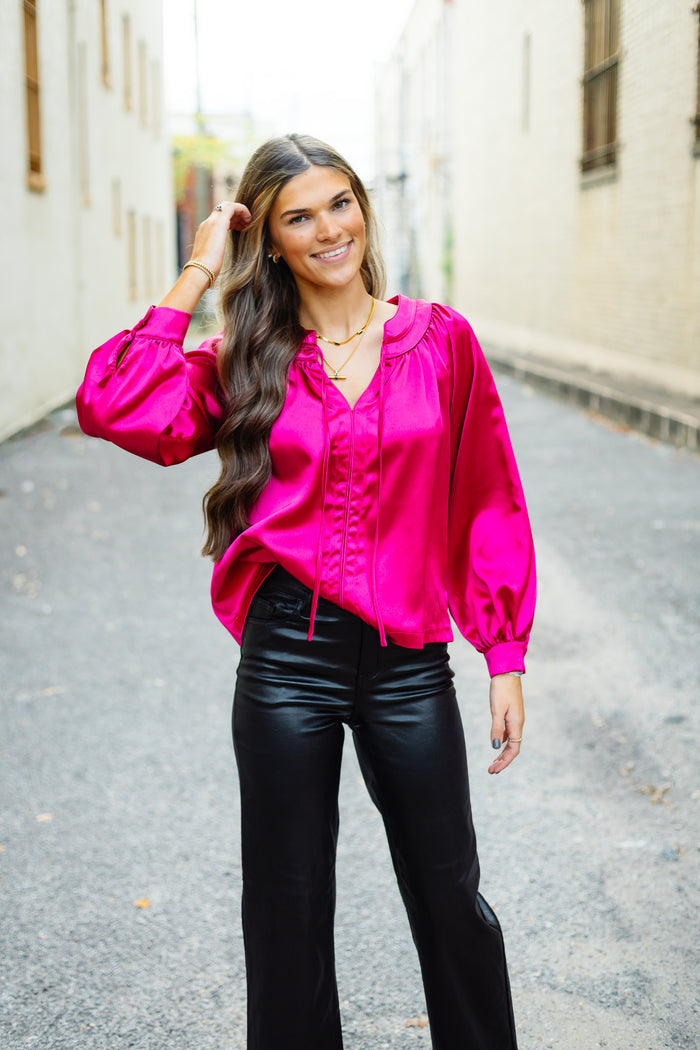 The Sona Top in Berry