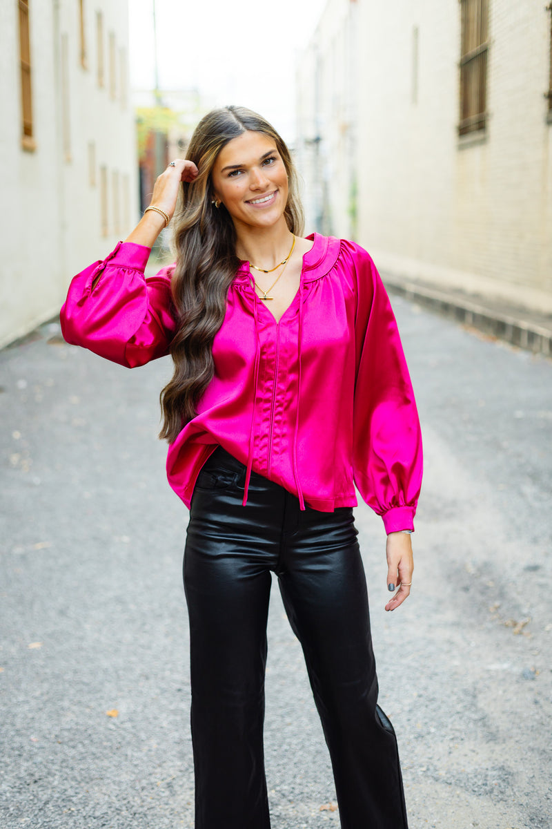 The Sona Top in Berry