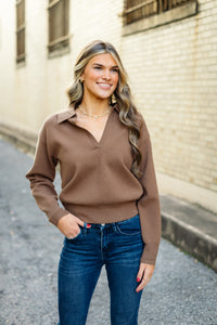 The Julie Polo Sweater
