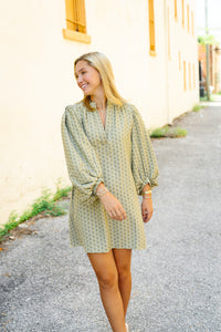 The Amelia Dress in Jacquard
