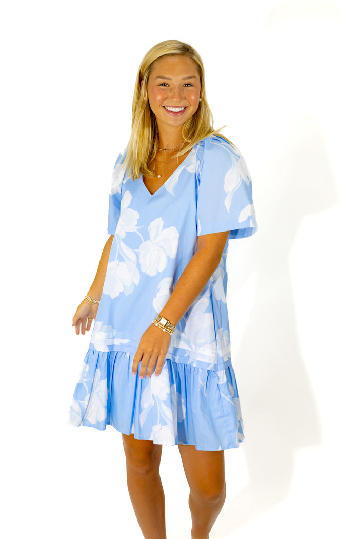 The Afina Floral Seruma Dress