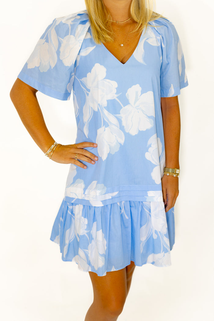 The Afina Floral Seruma Dress