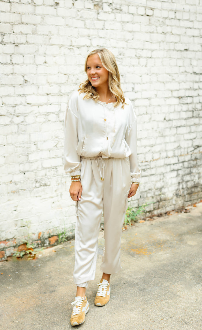 The Casablanca Nights Jacket in Cream
