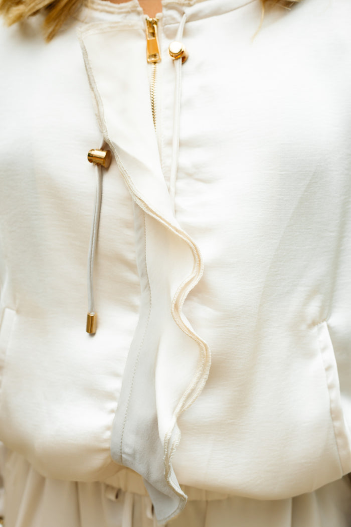 The Casablanca Nights Jacket in Cream