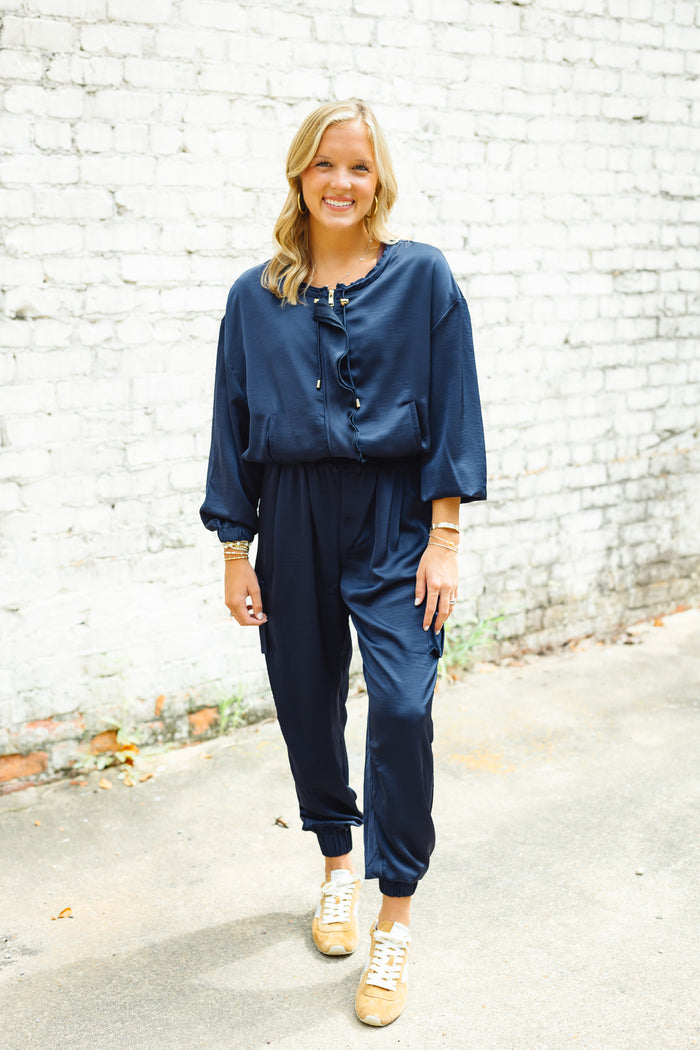 The Casablanca Nights Jacket in Navy