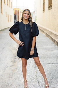 The Paige Dress in Black