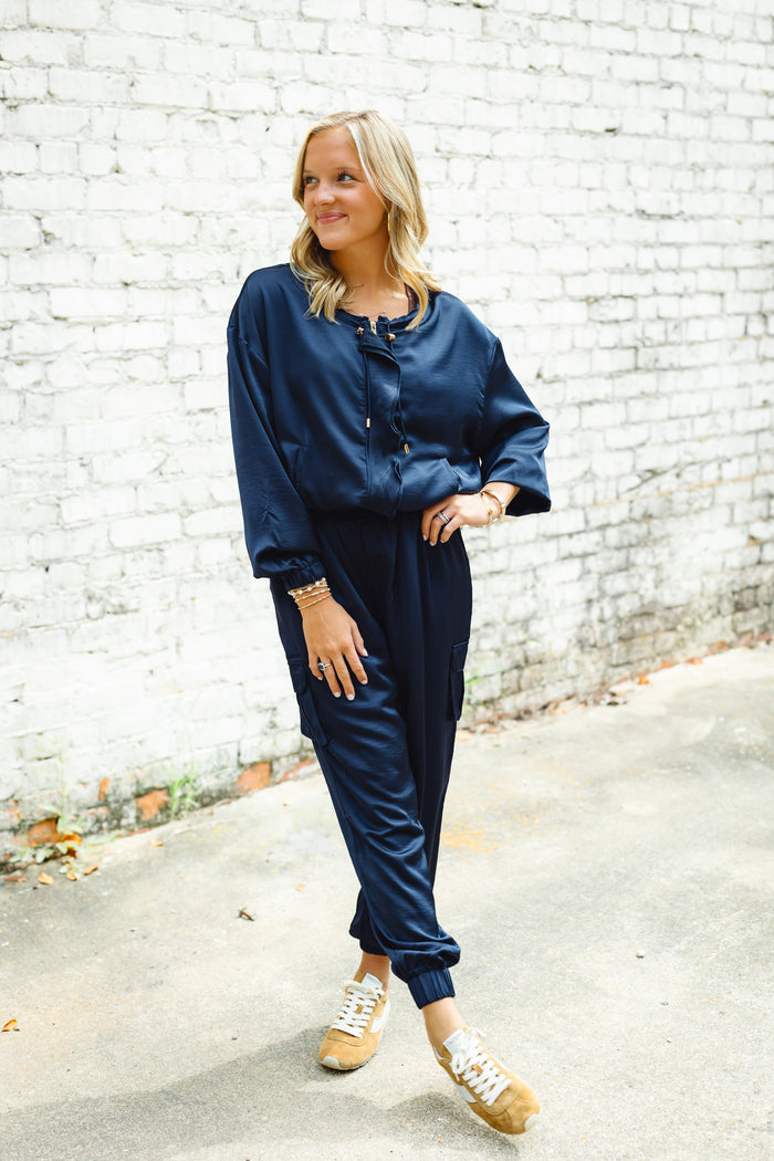 The Casablanca Nights Jacket in Navy