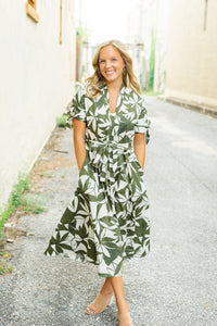 The Emerald Canopy Dress