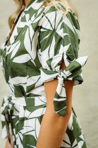 The Emerald Canopy Dress