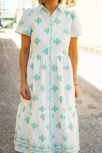 Mary Square: Jema Dress | Bell Blooms Blue