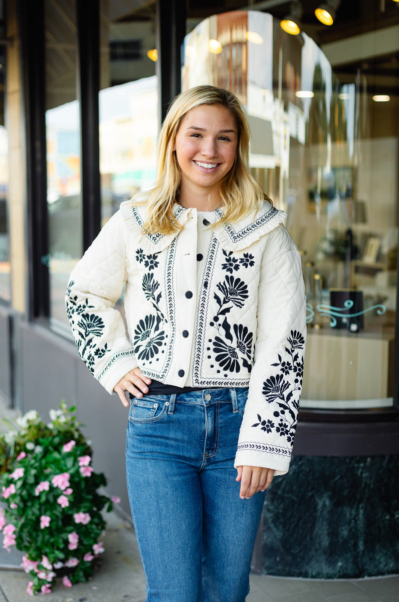 The Petuna Jacket in Light Taupe