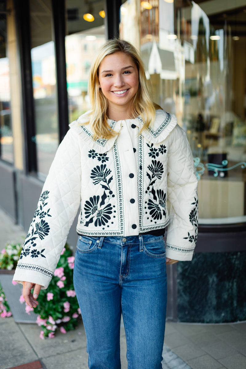 The Petuna Jacket in Light Taupe