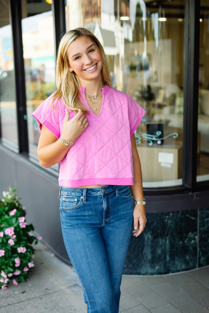 The Tetsy Top in Bubblegum