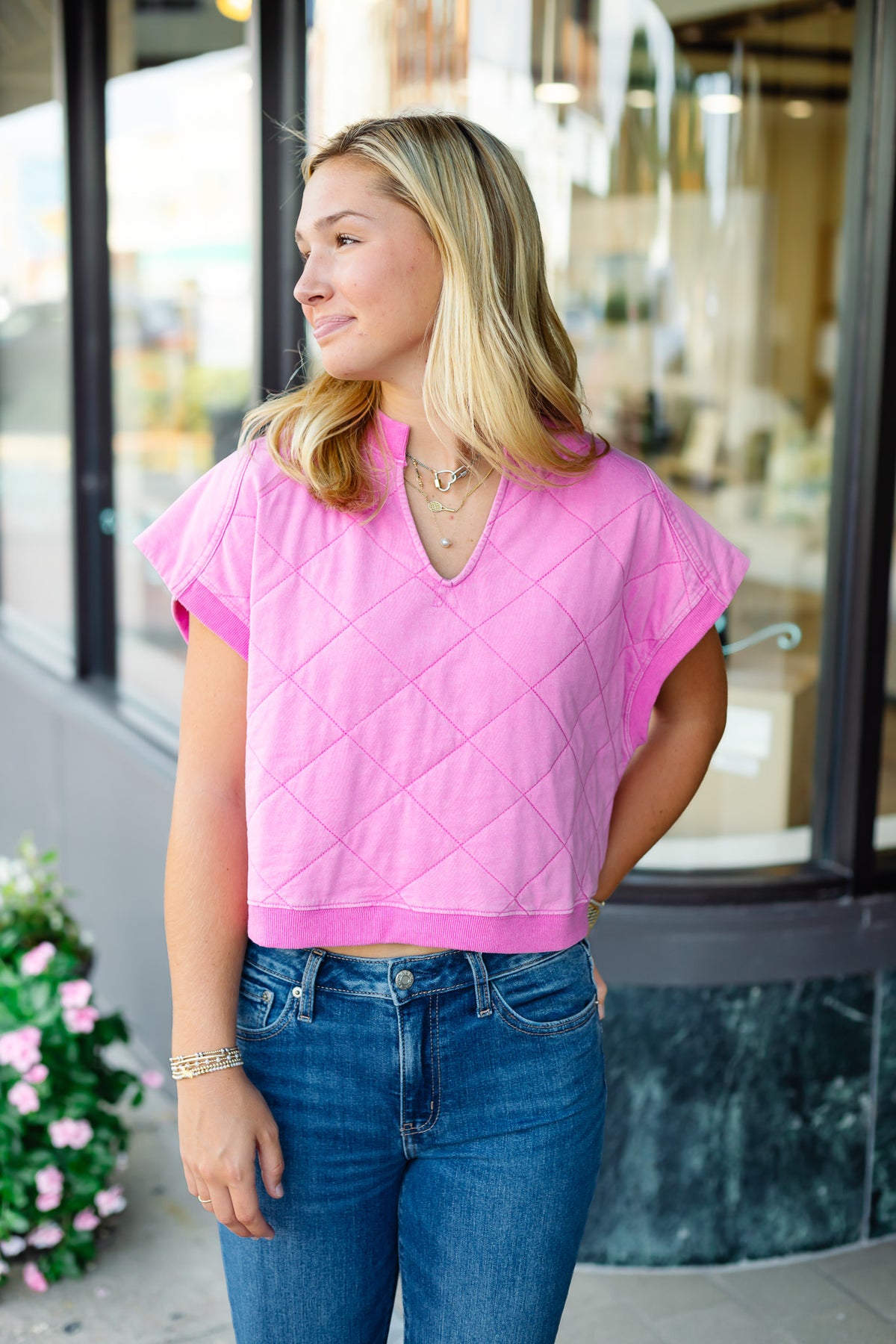 The Tetsy Top in Bubblegum