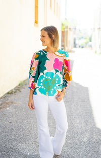 CROSBY BY MOLLIE BURCH: Gia Top in Petal Pop