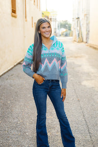 The Rainbow Ripple Sweater