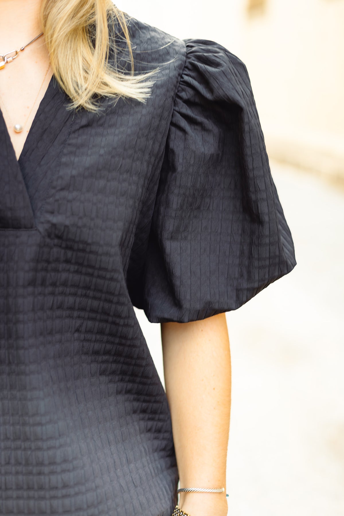 The Evie Top in Black