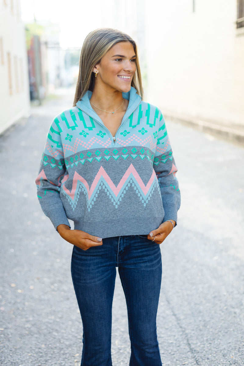The Rainbow Ripple Sweater
