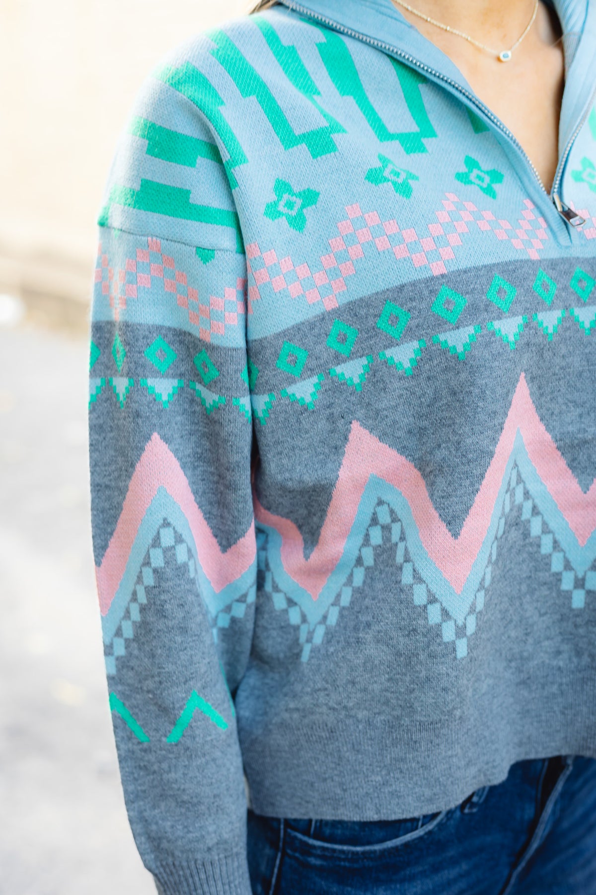 The Rainbow Ripple Sweater