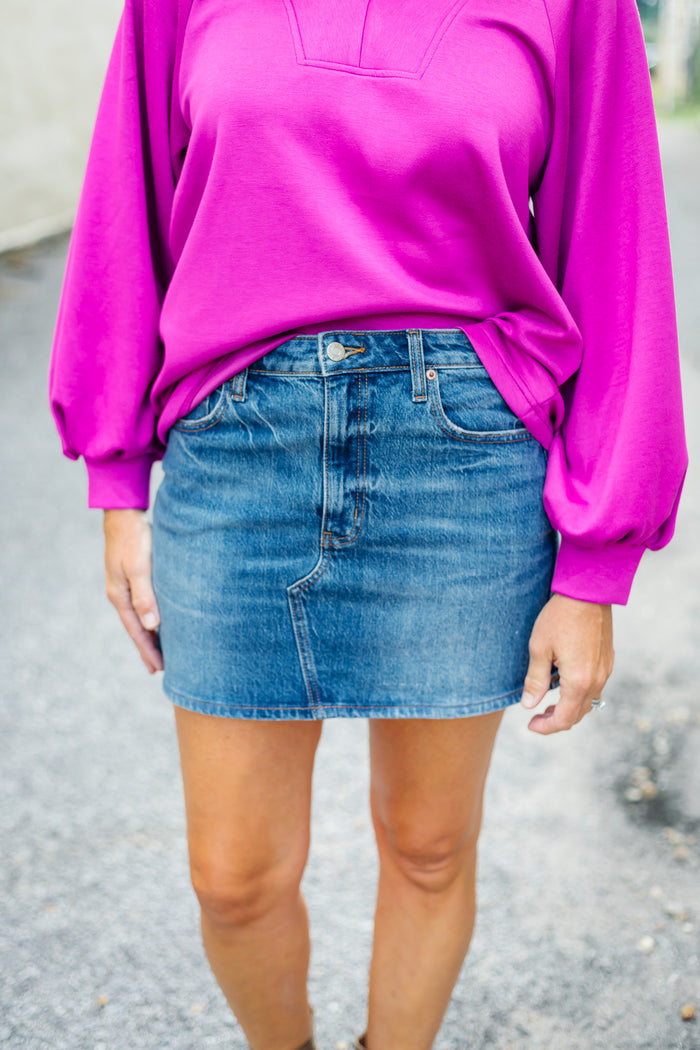 Daze Denim Malibu Mini Skirt
