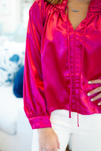 The Sona Top in Berry